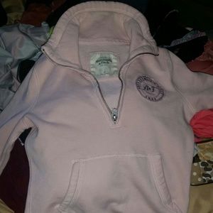 A&F half zip sweatshirt